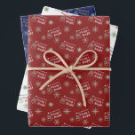 メリー&Bright Christmas Wrap Pack ラッピングペーパーシート<br><div class="desc">クリスマスのラッピングに必要な3色の品種！</div>