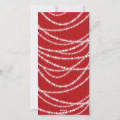 メリー&Bright Lightsクリスマスきらめく写真 シーズンカード (裏面)