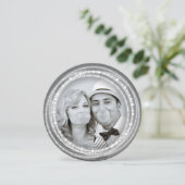 メリー&Bright Lightsクリスマスきらめく写真 シーズンカード (スタンド正面)