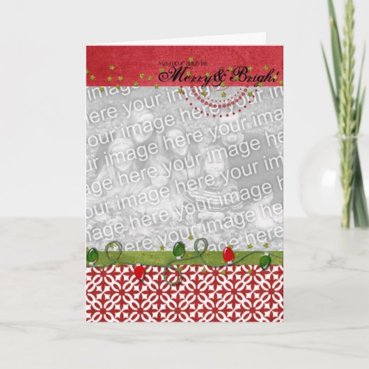 メリー & Bright Photo Frameカード2 シーズンカード (正面)