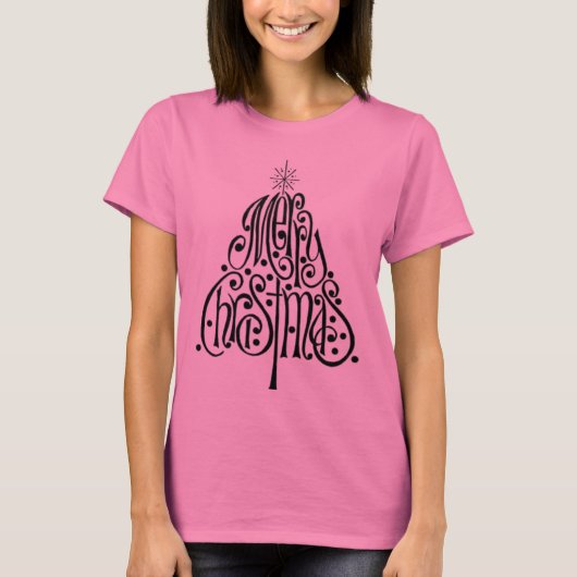 メリー_chrimas_tree tシャツ (正面)