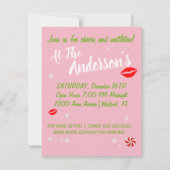 メリー-tiniマメリールティニホリデーカクテルパーティー 招待状 (裏面)