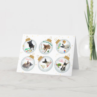-メリー Woofmas Christmasカード 案内状