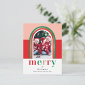 メリーArch Christmas Photo Cardはがき シーズンポストカード (スタンド正面)