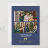 メリーBright Christmasフォトカミニマルード 招待状 (裏面)