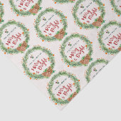 メリーBright Christmasリース 薄葉紙 (詳細)