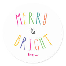 メリーBright Christmas Holiday Stickers & Bright Chri
