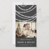 メリーBright Christmas Lightsの写きらめく真 シーズンカード (正面)