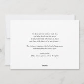 メリーBright Christmas Tree |ホリデーフォトカード シーズンカード (裏面)