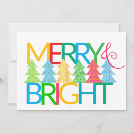 メリーBright Flat Christmas Card シーズンカード