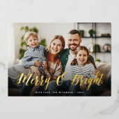 メリーBright Full Photo 箔シーズンカード (正面)