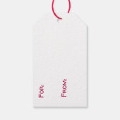 メリーBright Giftラベル ギフトタグ (裏面)