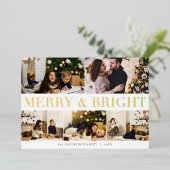 メリーBright Photo Collage 箔シーズンカード (立ち正面)