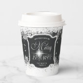 メリーBright Snowfall Christmas ID591 紙コップ (裏面)