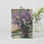 メリーCassatt -窓のライラック サンキューカード (スタンド正面)