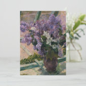 メリーCassatt -窓のライラック 招待状 (スタンド正面)