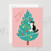 メリーCatmas - A Purr-fect Christmas Climb シーズンポストカード (正面/裏面)