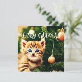 メリーCatmas Purfectクリスマスカード シーズンカード (スタンド正面)