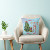 メリーChris-MooseとPolar Bear Happy New Year クッション (椅子)