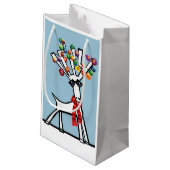 メリーChris Mooseまたはトナカイ スモールペーパーバッグ (裏面アングル)