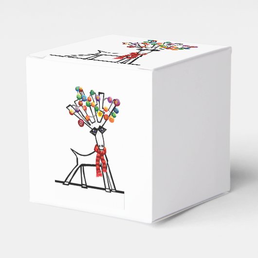 メリーChris Mooseまたはトナカイ フェイバーボックス (正面サイド)