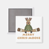 メリーChris-Moose Tシャツ&ギフト マグネット (正面/裏面)
