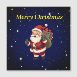 メリーChristams Santa Magnetic Card