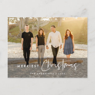 メリーChristmas Ever, Family Photo Greeting Pos ポストカード