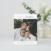 メリーChristmas Family Photo, Sweet Romance ポストカード (スタンド正面)