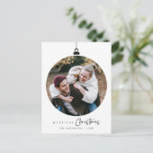 メリーChristmas Family Photo, Wishes Ball ポストカード (スタンド正面)