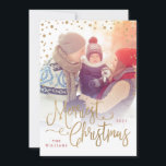 メリーChristmas Photo Card シーズンカード<br><div class="desc">メリークリスマス写真カード。カスタマイズ。</div>