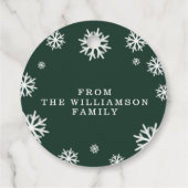 メリーChristmaskおもしろいサンタマスク&トイレ紙 フェイバータグ (裏面)