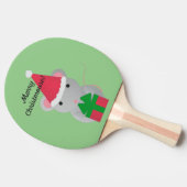メリーChristmouseかわいいクリスマスマウス 卓球ラケット (横)