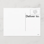 メリーChritmasポストカード/レインボー上のビーチ シーズンポストカード (裏面)