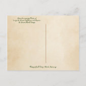 メリーCoastal Georgiaのローカントリー・クリスマス ポストカード (裏面)