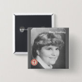 メリーCourtney 缶バッジ (正面&裏面)