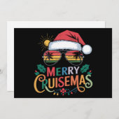 メリーCruisemas 2024クリスマスサンタトナカイ シーズンカード (正面/裏面)