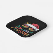 メリーCruisemas 2024クリスマスサンタトナカイ ペーパープレート (傾斜あり)