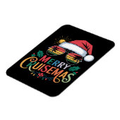 メリーCruisemas 2024クリスマスサンタトナカイ マグネット (左側)