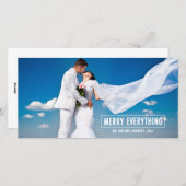 メリーEVERYNEWLYWEDSホリデー シーズンカード (正面/裏面)