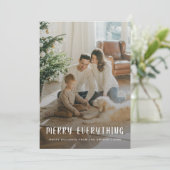 メリーEveryone Cozy Family Photo Chrimas シーズンカード (スタンド正面)