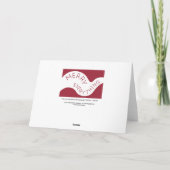 メリーEverything Burgundy曲線タイポグラフィ シーズンカード (裏面)