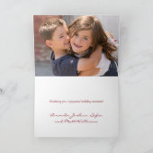 メリーEverything Burgundy Curvedタイポグラフィ写真 シーズンカード (内部)