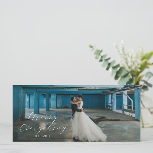 メリーEverything Christmas Holiday Greeting Card (スタンド正面)