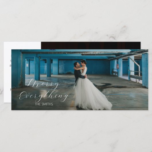 メリーEverything Christmas Holiday Greeting Card (正面/裏面)