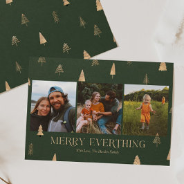メリーEverything Christmas Photo Card シーズンカード
