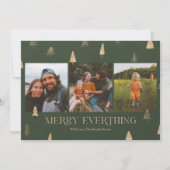 メリーEverything Christmas Photo Card シーズンカード (正面)