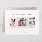 メリーEverything Holiday Card シーズンカード (正面/裏面)