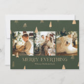 メリーEverything Photoクリスマスカード シーズンカード (正面)