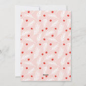 メリーEverything Pine Branches Red Photo Collage シーズンカード (裏面)